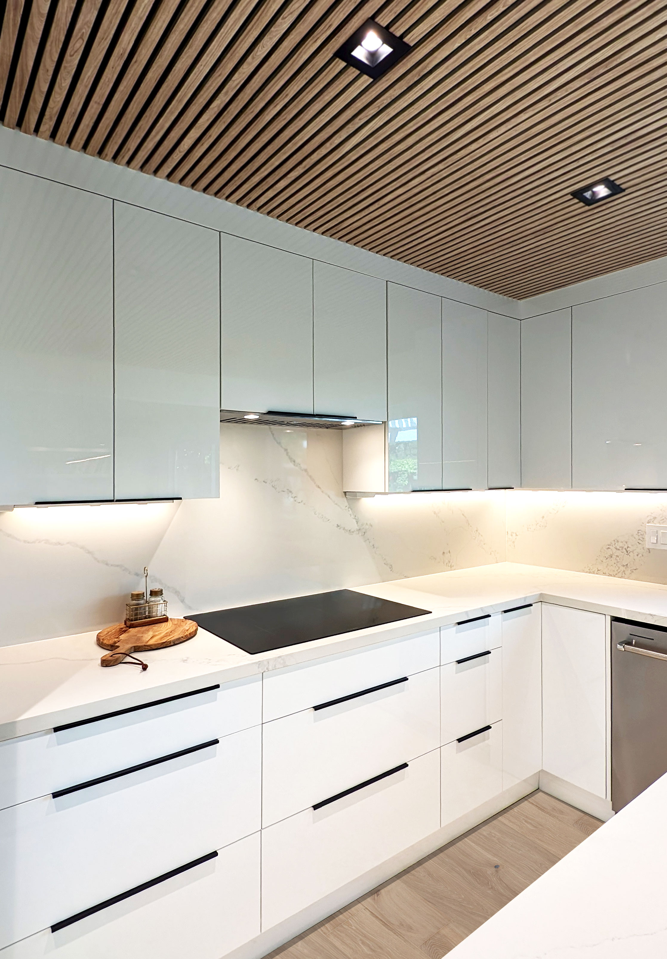 Huntington Beach Contemporary Kitchen custom cabinetry detail 3