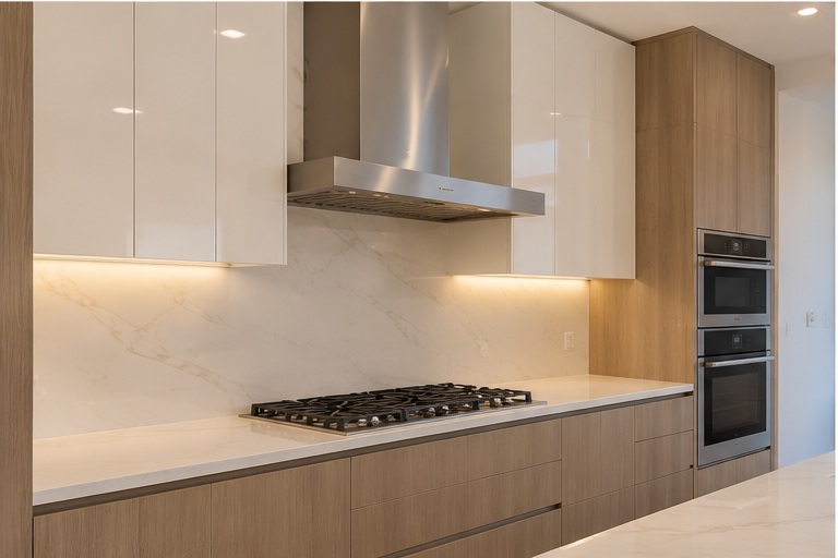 Newport Beach Contemporary Kitchen custom cabinetry detail 3