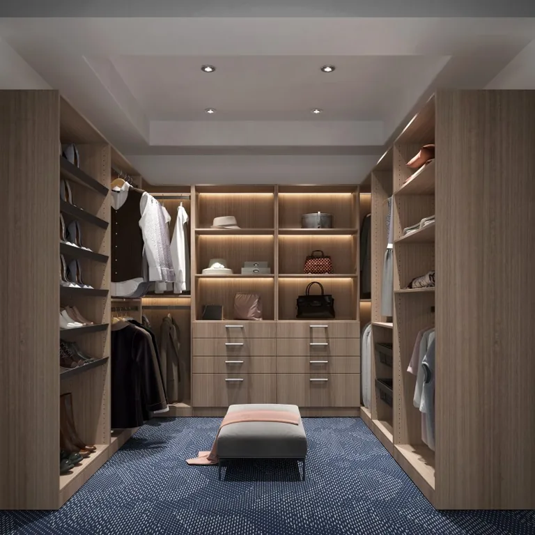 Luxury custom closet